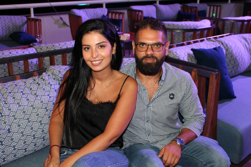 Stephanie Najem and Ramy Younes